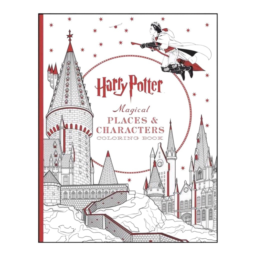Harry Potter Magical Places & Characters Coloring Book - 2016